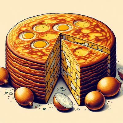 Image of Spanish Potato Omelet Tortilla