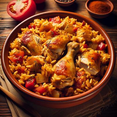 Image of Spanish Rice and Chicken