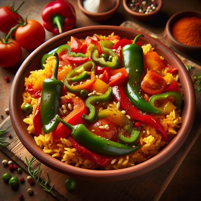 Image of Spanish Rice with Peppers