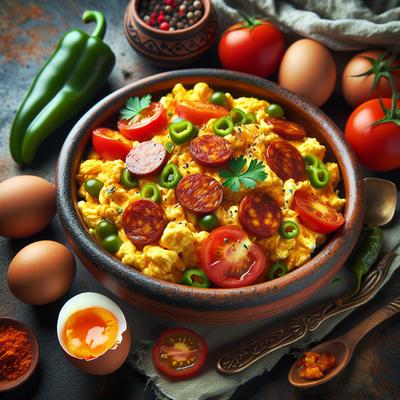 Image of Spanish Scrambled Eggs