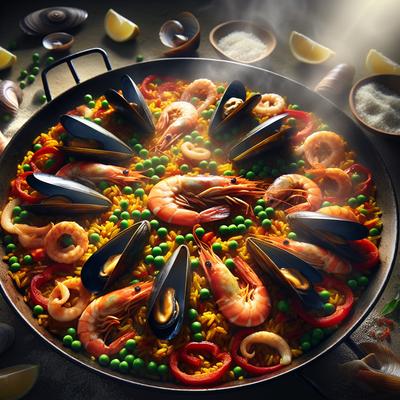 Image of Spanish Seafood Paella