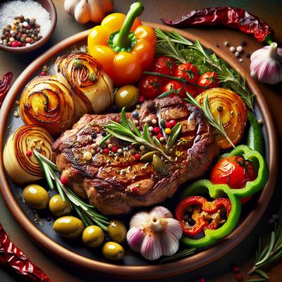 Image of Spanish Steak or Spanish Chicken