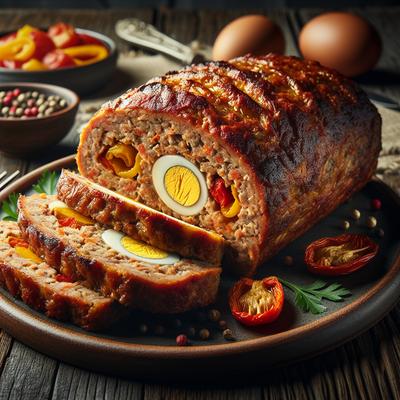 Image of Spanish Stuffed Meatloaf