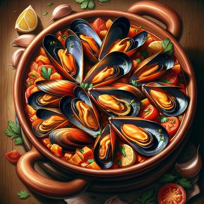 Image of Spanish Style Mussels