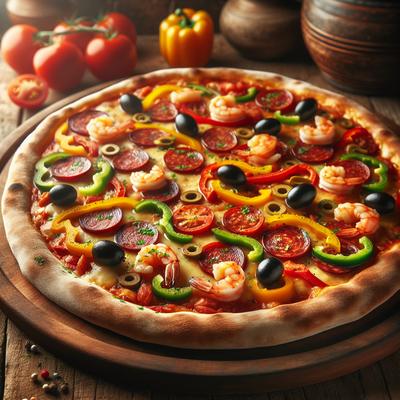 Image of Spanish Style Pizza