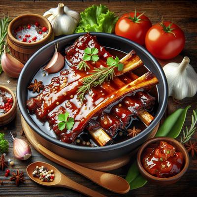 Image of Spareribs Sweet and Tender Crock Pot