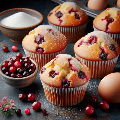 Image of Sparkling Cranberry Muffins