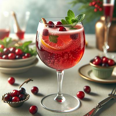 Image of Sparkling Cranberry Punch