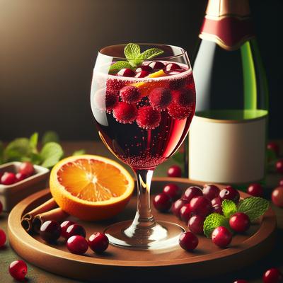 Image of Sparkling Cranberry Sangria