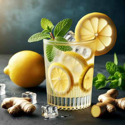 Image of Sparkling Ginger Lemonade