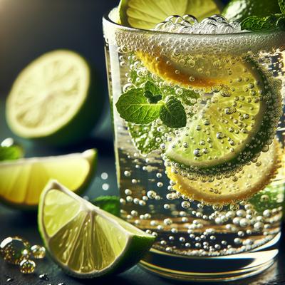 Image of Sparkling Lime or Lemon Beverage