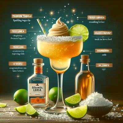 Image of Sparkling Margarita Floats