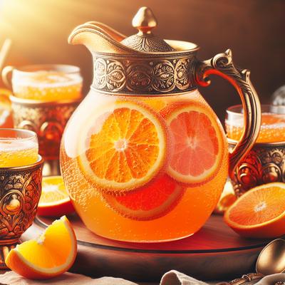 Image of Sparkling Orange Punch for Brunch