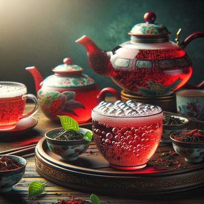 Image of Sparkling Red and Green Tea B H G