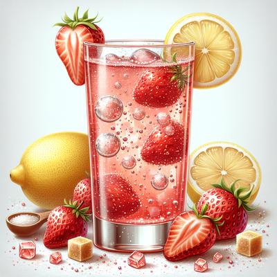 Image of Sparkling Strawberry Lemonade