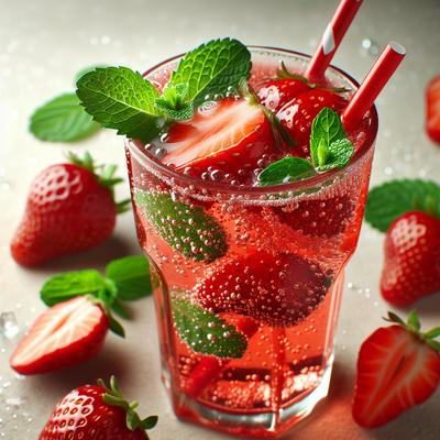 Image of Sparkling Strawberry Spritzer
