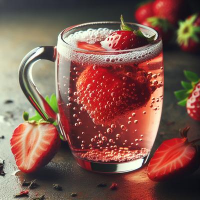 Image of Sparkling Strawberry Tea