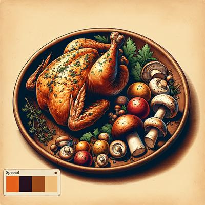 Image of Special Chicken with Mushrooms