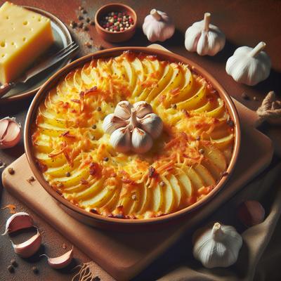 Image of Special Garlic Cheese Potato Casserole