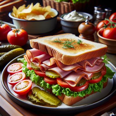 Image of Special Ham Sandwiches