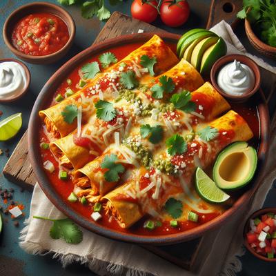 Image of Special Ingredient Chicken Enchiladas
