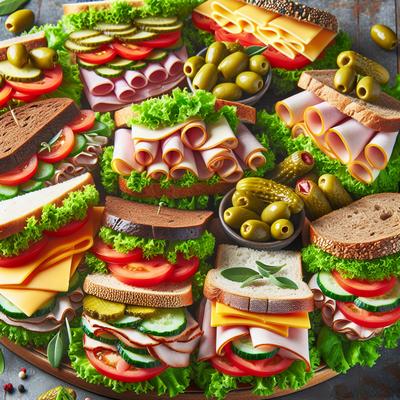 Image of Special Occasion Party Tray for Sandwiches
