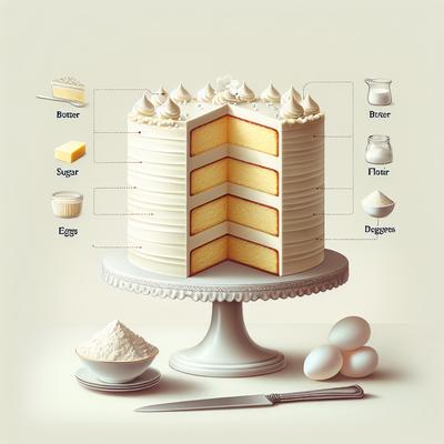 Image of Special Occasion White Cake