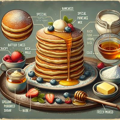 Image of Special Pancakes Batter Cakes