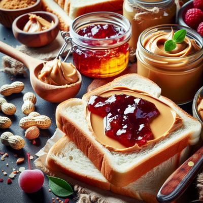 Image of Special Peanut Butter and Jam Sandwich