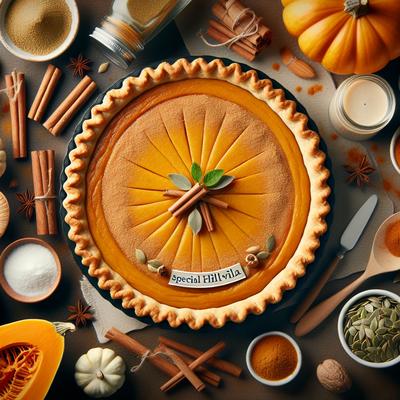 Image of Special Pumpkin Pie Seasoning for Hillvilla Pumpkin Pie
