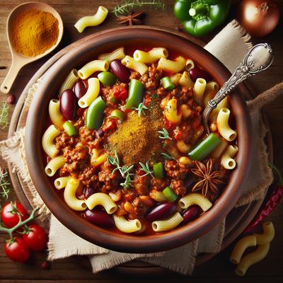 Image of Speedy Chili with Macaroni