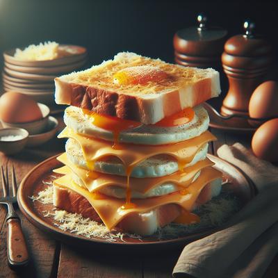 Image of Speedy Egg Cheese Stack