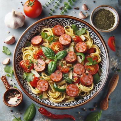 Image of Speedy Gonzalez's Kielbasa Pasta