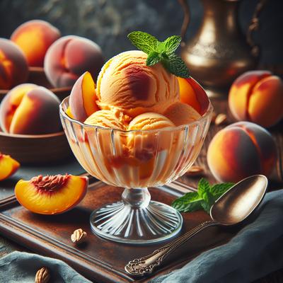 Image of Speedy Peach Ice Cream
