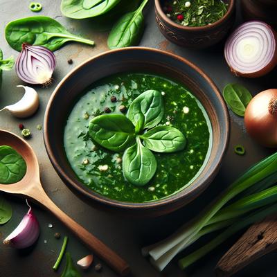 Image of Speedy Spinach Soup