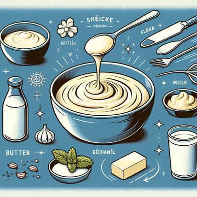 Image of Speedy White Sauce Bechamel a Cheats Version