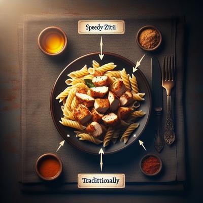 Image of Speedy Ziti with Zesty Chicken