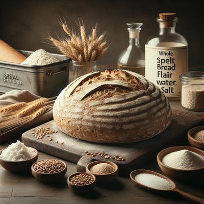 Image of Spelt Bread for Baking in the Oven