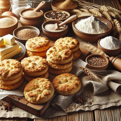 Image of Spelt Flour Biscuits Light and Fluffy and Full of Flavor