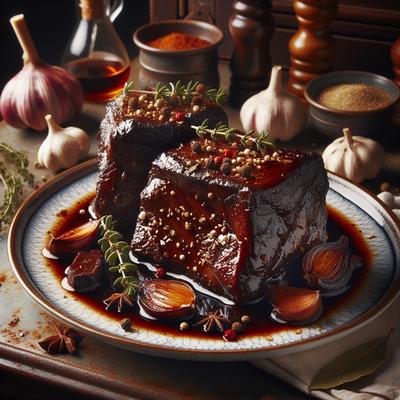 Image of Spice and Wine Braised Short Ribs