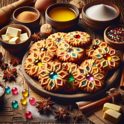 Image of Spice Gem Cookies Old Time Recipe
