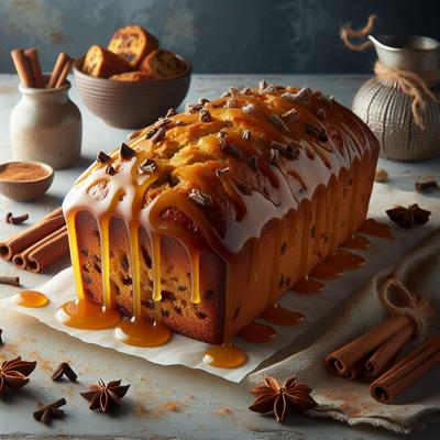 Image of Spice Loaf with Caramel Glaze