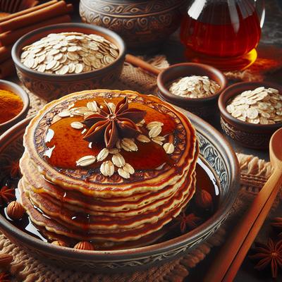 Image of Spice Pancakes with Oatmeal
