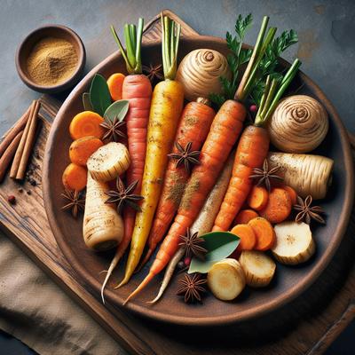 Image of Spice Roasted Carrots Parsnips Recipe Womans Day Magazine