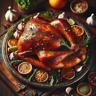 Image of Spice Rubbed Smoked Turkey