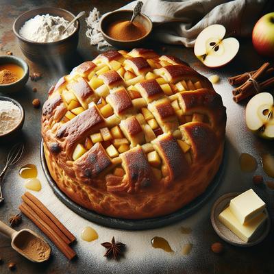 Image of Spiced Apple Damper