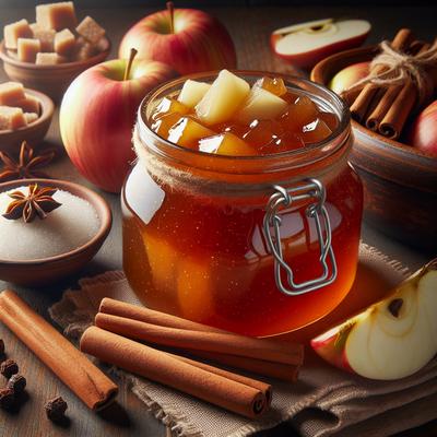 Image of Spiced Apple Jelly from Scratch