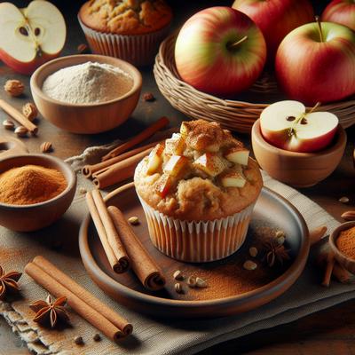 Image of Spiced Apple Muffins Healthier