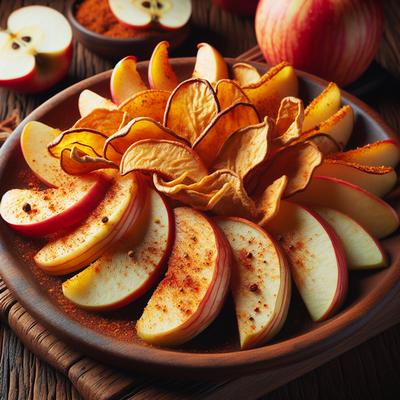 Image of Spiced Apple Slices Apple Chips