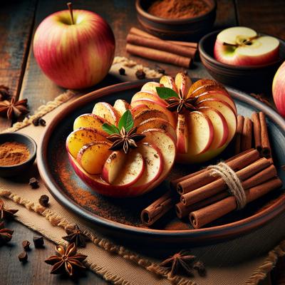 Image of Spiced Apple Slices for Two
